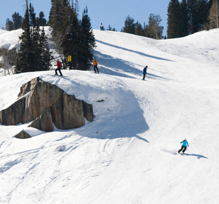 Brighton Ski Area is only 35 minutes
from downtown Salt Lake City Utah.